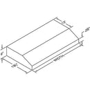 Vent-A-Hood 30-inch Under-Cabinet Range Hood PRH6-K30WH IMAGE 2