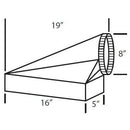 Vent-A-Hood Ventilation Accessories Transitions VP544 IMAGE 1