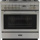 AGA Professional 36-inch Slide-In Dual-Fuel Range with Self-Cleaning Oven AMPRO36DF-SS IMAGE 1