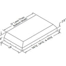 Vent-A-Hood Ventilation Accessories Trim Kits TKK40SLDBL IMAGE 1