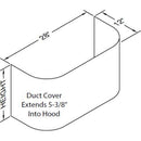 Vent-A-Hood Ventilation Accessories Duct Kits WZDC-28/33SS IMAGE 1