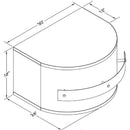 Vent-A-Hood 36-inch Wall Mount Range Hood JCWR18-136SS IMAGE 2