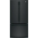 GE 33-inch, 18.6 cu. ft. Counter-Depth French-Door Refrigerator GWE19JGLBB IMAGE 1