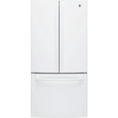 GE 33-inch, 18.6 cu. ft. Counter-Depth French-Door Refrigerator with Ice Maker GWE19JGLWW IMAGE 1