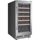 Avanti 15in 28-Bottle Designer Freestanding/Built-In Wine Cooler WCF281E3SS IMAGE 1