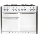 AGA 48-inch Mercury Dual Fuel Range with True European Convection AMC48DF-WHT IMAGE 1