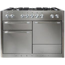 AGA 48-inch Mercury Dual Fuel Range with True European Convection AMC48DF-SS IMAGE 1