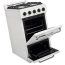 Unique Appliances 20-inch, 2.4 cu.ft. Freestanding Gas Range UGP-20G OF1 W IMAGE 2