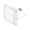 Falmec Ventilation Accessories Caps/Louvers and Collars KACL.348 IMAGE 1