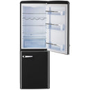 Unique Appliances 21.6-inch, 7 cu.ft. Freestanding Bottom Freezer Refrigerator UGP-215L B AC IMAGE 2
