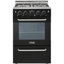 Unique Appliances 24-inch Freestanding Gas Range UGP-24V PC1 B IMAGE 1