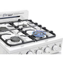 Unique Appliances 24-inch Freestanding Gas Range with Convection Technology UGP-24CR W IMAGE 6
