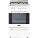 Unique Appliances 20-inch Freestanding Gas Range with Convection Technology UGP-20V PC1 W IMAGE 1