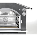 Fontana Forni Gusto 80RV Wood Outdoor Pizza Oven CA-ROSSO-80RV IMAGE 2