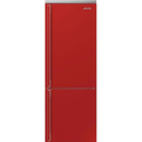 Smeg 28-inch, 18.01 cu. ft. Bottom Freezer Refrigerator FA490URR IMAGE 1