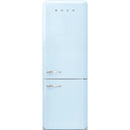 Smeg 28-inch, 18.01 cu. ft. Bottom Freezer Refrigerator FAB38URPB IMAGE 1