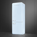 Smeg 28-inch, 18.01 cu. ft. Bottom Freezer Refrigerator FAB38URPB IMAGE 4