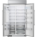 LG STUDIO 42-inch, 25.6 cu.ft. Built-in Side-by-Side Refrigerator with SpacePlus™ Ice System SRSXB2622S IMAGE 2