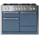 AGA 48-inch Mercury Dual Fuel Range with True European Convection AMC48DF-STB IMAGE 1