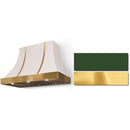 AGA 48-inch Cascade Series Wall Mount Range Hood AH4830CACCWGPB IMAGE 1