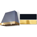 AGA 48-inch Euclid Series Wall Mount Range Hood AH4830EUCBLKPB IMAGE 1