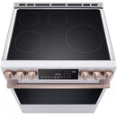LG STUDIO 30-inch Slide-in Induction Range with Air Fry Technology LSIS6338NE IMAGE 7