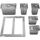 Zephyr Drawer Pan Kit - 11 Pieces DRPAN241S IMAGE 1