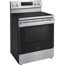 LG 30-inch Smart Electric Range with Air Fry LREN6323YE IMAGE 3