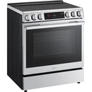 LG 6.3 cu. ft. Smart Induction Slide-In Range with ProBake Convection® and InstaView® LSIL6336XE IMAGE 2