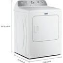 Maytag 7.0 cu. ft. Gas Dryer with Pet Pro Option MGD5605RW IMAGE 5