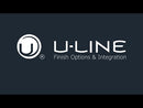 U-Line 15-inch Crescent Ice Maker U-BI1215INT-20A EXTERNAL_VIDEO 1