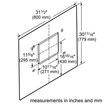 Thermador Ventilation Accessories Parts RFPLT600P IMAGE 2