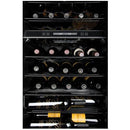 Haier 4.1 cu. ft. 40-bottle Freestanding Wine Cooler HVZ040ABH5S IMAGE 3