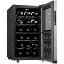 Haier 18-bottle Freestanding Wine Cooler HVTM18DABB IMAGE 2