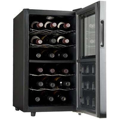 Haier 18-bottle Freestanding Wine Cooler HVTM18DABB IMAGE 2