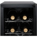 Haier 6-bottle Freestanding Wine Cooler HVTM06ABB IMAGE 3