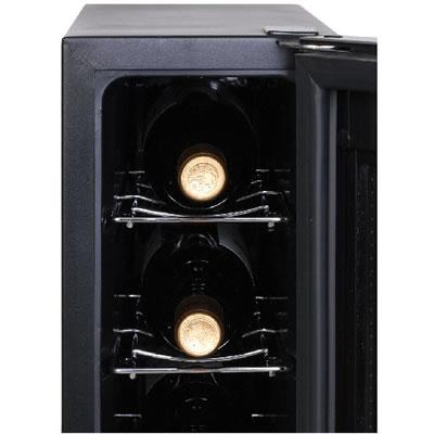 Haier 4-bottle Freestanding Wine Cooler HVTM04ABB IMAGE 3