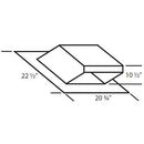 Vent-A-Hood Ventilation Accessories Caps/Louvers and Collars VP553 IMAGE 1