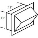 Vent-A-Hood Ventilation Accessories Caps/Louvers and Collars VP554 IMAGE 1