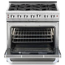 Capital 36-inch Freestanding Gas Range CGSR366-N IMAGE 1