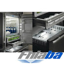 Fhiaba 30-inch, 15.7 cu. ft. Bottom Freezer Refrigerator with Ice and Water MG7491TGT6IU IMAGE 2