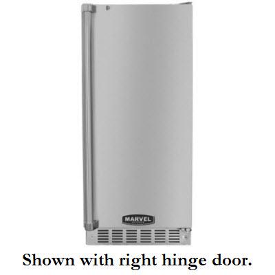 Marvel Outdoor 38-inch, 2.9 cu. ft. All Refrigerator 3OARM-SS-B-LL IMAGE 1