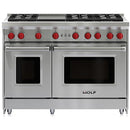Wolf 48-inch Freestanding Gas Range with Convection GR486G IMAGE 1