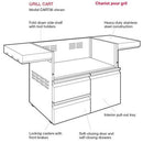 Wolf Grill and Oven Carts Freestanding CART36 IMAGE 3