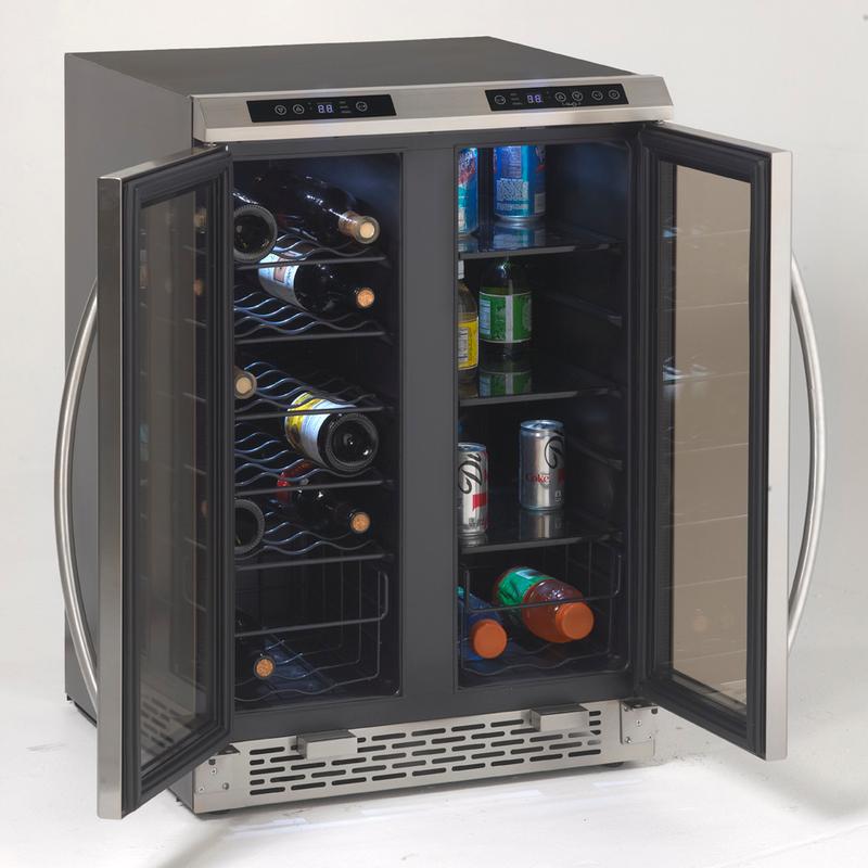 Avanti 24in 3.0cuft Freestanding Dual Zone Wine & Beverage Center WBV19DZ IMAGE 4