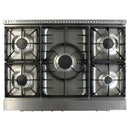 AGA Professional 36-inch Slide-In Dual-Fuel Range with Self-Cleaning Oven AMPRO36DF-SS IMAGE 3