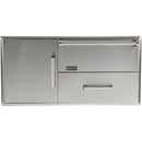 Coyote Outdoor Kitchen Warming Drawer, Single Door & Drawer Cabinet CCD-WD IMAGE 1