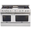 Capital 60-inch Freestanding Gas Range CGSR604BG2-N IMAGE 1