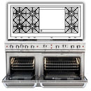 Capital 60-inch Freestanding Gas Range CGSR604GG2-N IMAGE 1