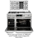 Capital 48-inch Freestanding Dual-Fuel Range COB484B2-N IMAGE 1